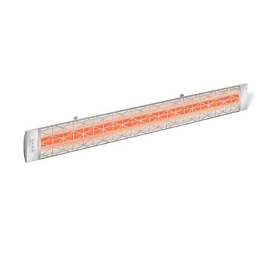 Infratech Motif Collection 39-Inch 5000W Dual Element 240V Electric Infrared Patio Heater - Stainless Steel W/ Contemporary Fascia - CD5024SS1